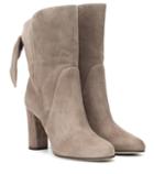 Jimmy Choo Malene 85 Suede Ankle Boots