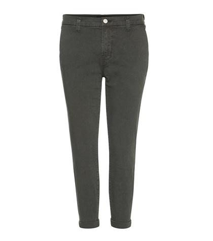 J Brand Josie Mid-rise Tapered Skinny Trousers