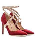 Valentino Valentino Garavani Studwrap Velvet Pumps