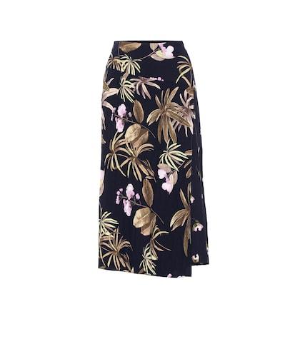 The Row Tropical Garden Midi Skirt