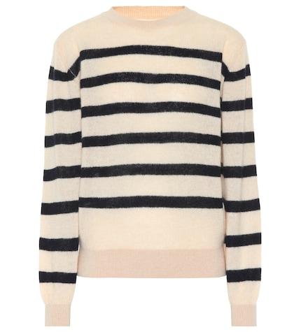 Khaite Viola Striped Cashmere Sweater