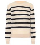 Khaite Viola Striped Cashmere Sweater