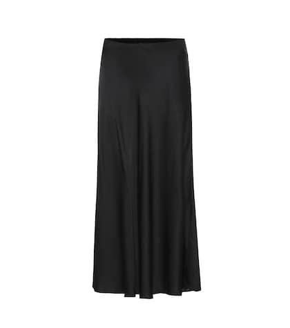Velvet Zelda Satin Maxi Skirt
