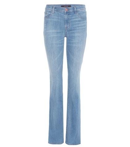 J Brand Brya Mid-rise Boot-cut Jeans
