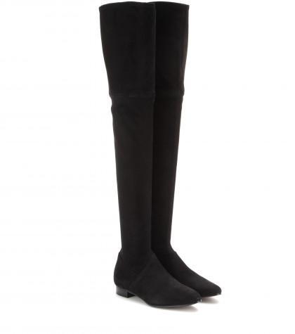 Miu Miu Suede Over-the-knee Boots
