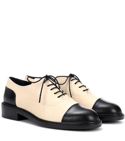 Stuart Weitzman Leather Derby Shoes