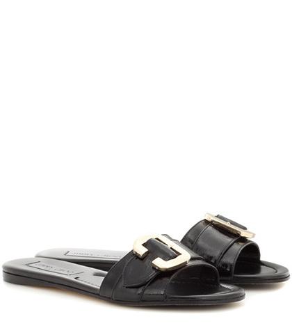 Jimmy Choo Nessa Leather Sandals