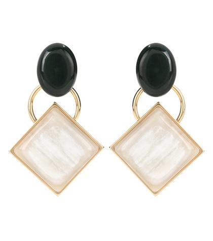 Marni Metal And Horn Earrings