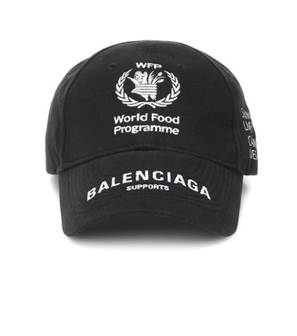 Balenciaga World Food Programme Cotton Cap