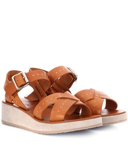 Redvalentino Odette Leather Sandals