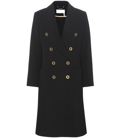 Chlo Wool-crêpe Coat