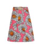 Gucci Printed Silk And Wool Skirt