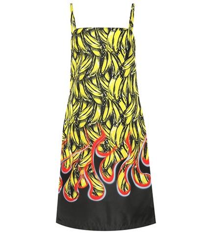 Prada Banana-printed Dress