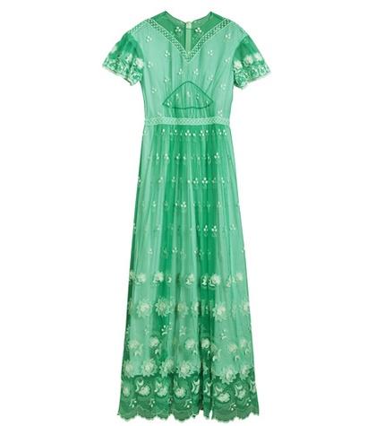 Dolce & Gabbana Embroidered Tulle Dress