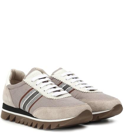 Marc Jacobs Embellished Suede Sneakers