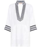 Mother Embroidered Linen Tunic