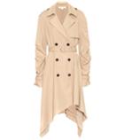 Jonathan Simkhai Draped Cotton Trench Coat