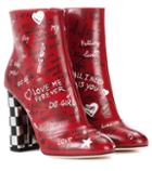 Perfect Moment Leather Ankle Boots