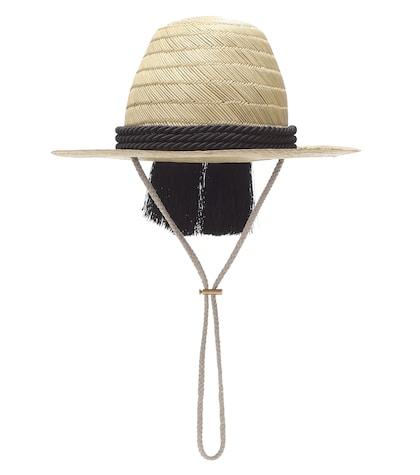 Golden Goose Embellished Straw Hat