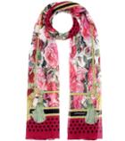 Off-white Printed Silk Crêpe Scarf
