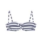 Heidi Klein Striped Seersucker Bikini Top