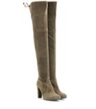 Stuart Weitzman Exclusive To Mytheresa.com – Highland Suede Over-the-knee Boots
