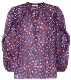 Ulla Johnson Lillian Cotton And Silk-blend Blouse
