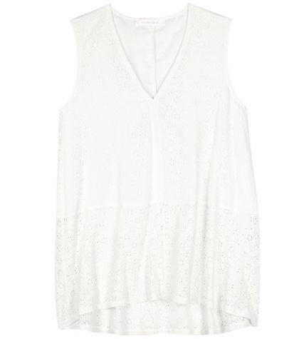 See By Chlo Cotton-blend Lace Top