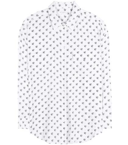 Gianvito Rossi Signature Printed Silk Blouse