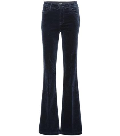 Dolce & Gabbana Maria Velvet Flare Trousers
