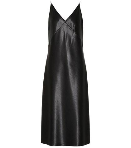 Vince Satin Midi Dress