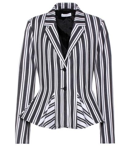 Altuzarra Clary Striped Wool-blend Jacket