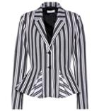 Altuzarra Clary Striped Wool-blend Jacket