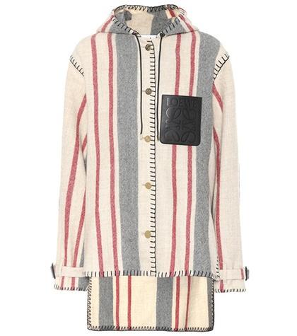 Loewe Striped Wool Jacket