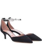 Tabitha Simmons Tyler Chain Kitten Heel Pumps