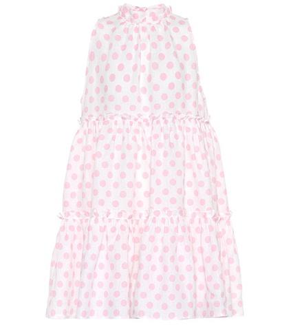 Lisa Marie Fernandez Erica Linen Trapeze Dress