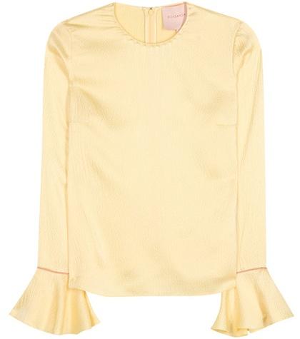 Alexander Mcqueen Saba Silk Top