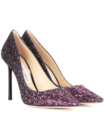 A.p.c. Romy 100 Glitter Pumps
