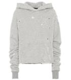 Amiri Cotton-blend Hooded Sweatshirt