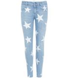 Stella Mccartney Printed Denim Skinny Jeans