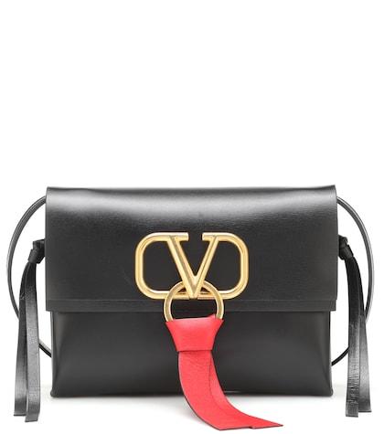 Valentino Garavani Valentino Garavani Vring Leather Crossbody Bag