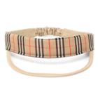 Prada 1983 Check Gabardine Visor