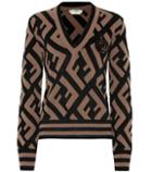 Fendi Logo Wool-blend Sweater