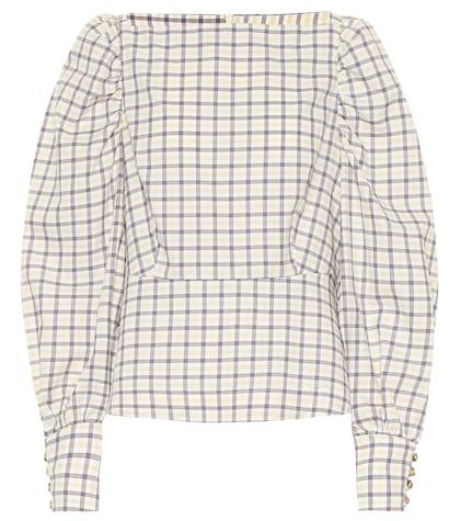 Kalita Exclusive To Mytheresa – Maribelle Checked Cotton Top