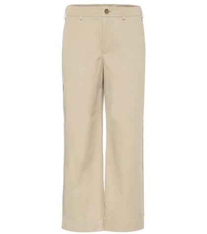 Acne Studios Cropped Cotton Pants