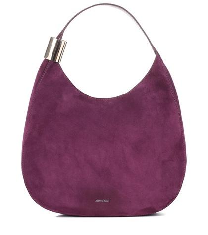 Jimmy Choo Stevie Suede Shoulder Bag