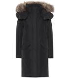 Alessandra Rich Adirondack Fur-trimmed Down Coat