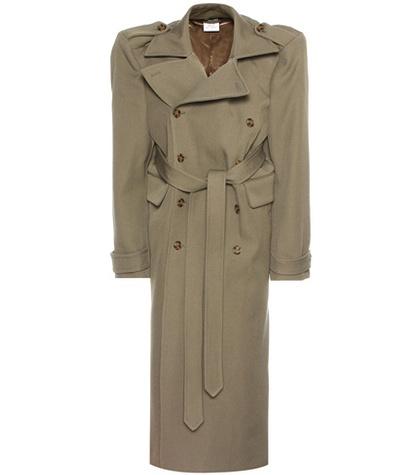 Mansur Gavriel Wool Trench Coat