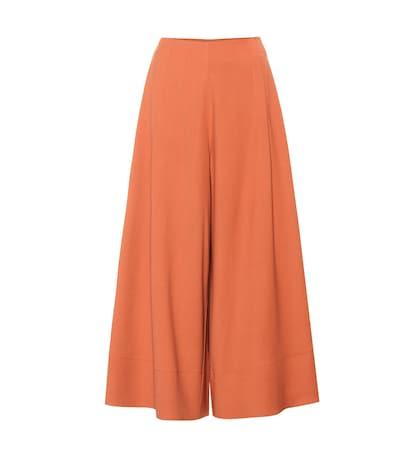Nike Sienna Wool-blend Wide-leg Pants