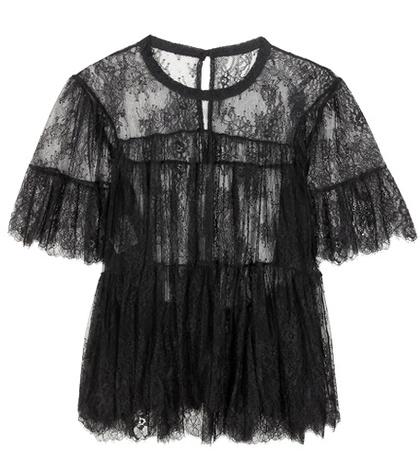 Roland Mouret Lace Top